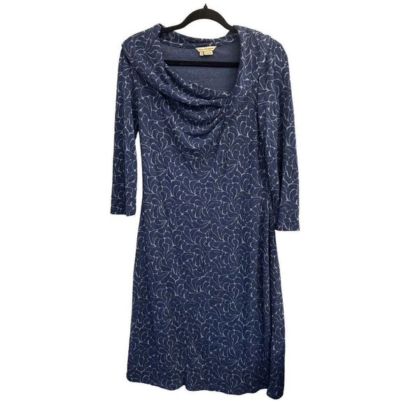 Royal Robbins Floral Cowl Neck Dress size M - Picture 1 of 6